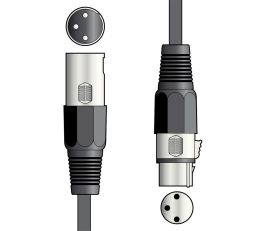 QTX DMX 3-p 110ohm Cable (Various Lengths)
