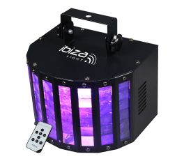 Ibiza Light BUTTERFLY-RC 6 Colour Led Butterfly Effect with remote control