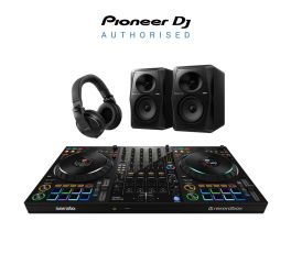 Pioneer DJ DDJ-FLX10 & VM-50 (Pair) & HDJ-X5 Bundle