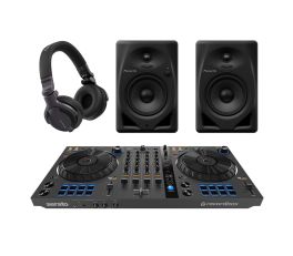 Pioneer DJ DDJ-FLX6-GT, DM-50 and CUE1 Bundle Deal