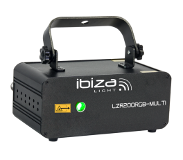 Ibiza Light LZR200RGB-MULTI Front