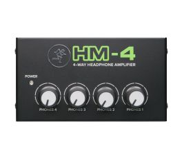 Mackie HM-4 4-Way Headphone Amplifier Front