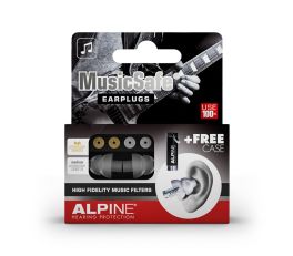 Alpine MusicSafe Classic Earplugs for Musicians and DJs