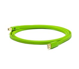 Neo Oyaide d+ USB Class B Cable Green 5M