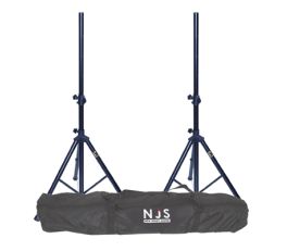 2 x Economy Speaker Stands with Carry Bag