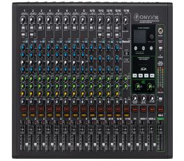 Mackie Onyx 16 Channel Analog Mixer Front Image