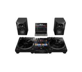 Pioneer DJ PLX-CRSS12, DJM-S11 and VM-70 Hybrid Turntable Bundle