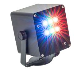 Ibiza Light TINYLED-RGB-STROBE Battery-Powered pocket RGB LED Strobe