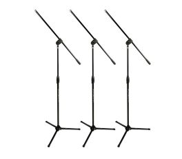 Ultimate Support MC-40B-PRO 3-Pack Microphone Stands