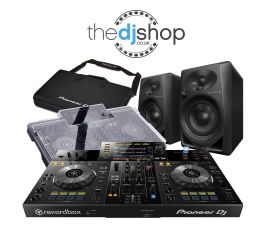 Pioneer XDJ-RR, DM-40 Speakers, Decksaver Cover and Carry Bag and Cables Package Deal