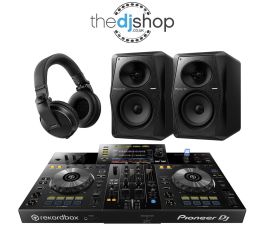 Pioneer XDJ-RR DJ Controller, VM-50 Speakers, HDJ-X5 Headphones