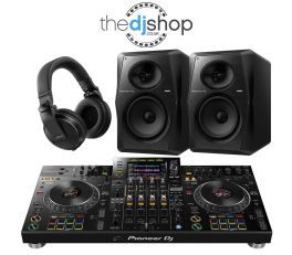 Pioneer XDJ-XZ DJ Controller, VM-70 Speakers, HDJ-X5 Headphones