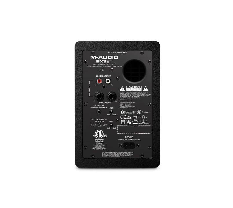 配信機器・PA機器・レコーディング機器 M-audio BX3BT Bluetooth M-Audio BX3BT Bluetooth Reference Monitor (Pair)