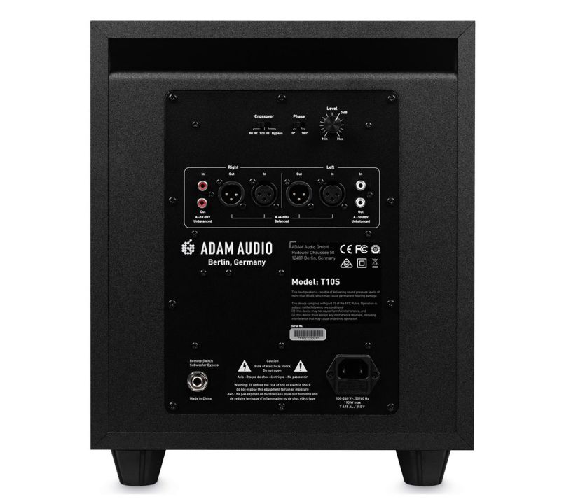 ADAM AUDIO T10S サブウーファー Adam Audio T10S Sub