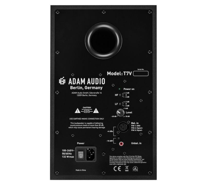 ADAM AUDIO T7V スタジオモニター Adam Audio T7V DJ and Studio Monitor Speaker