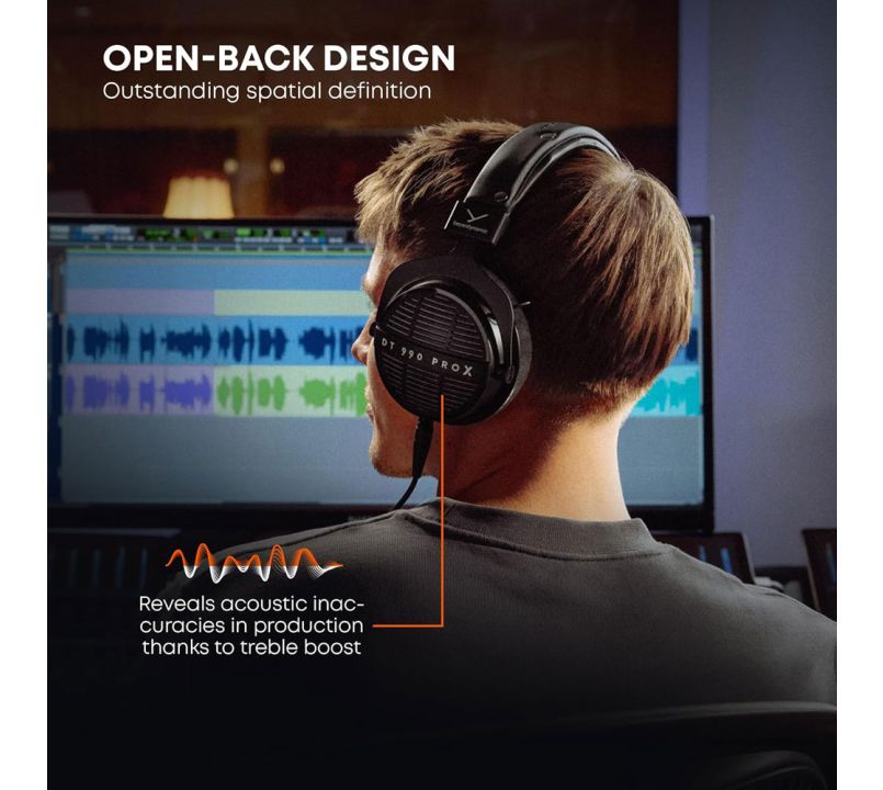 Beyerdynamic DT 990 PRO X Open-Back Studio Headphones Beyerdynamic DT 990 PRO X Open-Back Studio Headphones