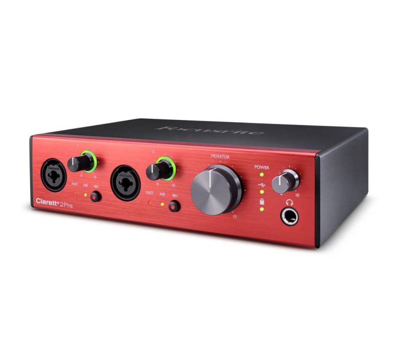 Focusrite Clarett+ 2Pre USB Audio Interface