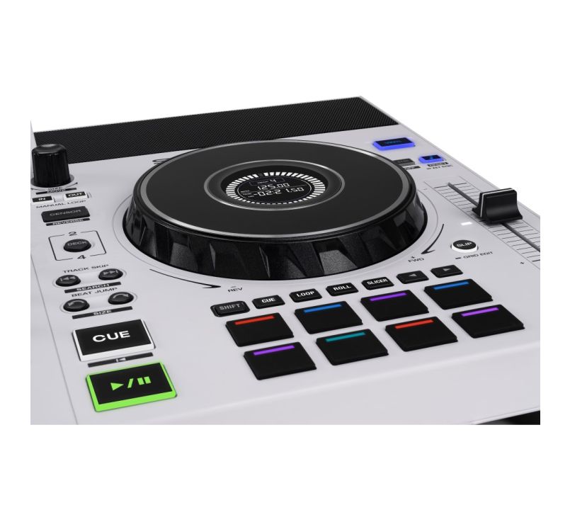 その他 denon dj sc live4 Denon DJ SC LIVE 4 White - 4-Deck Standalone DJ Controller