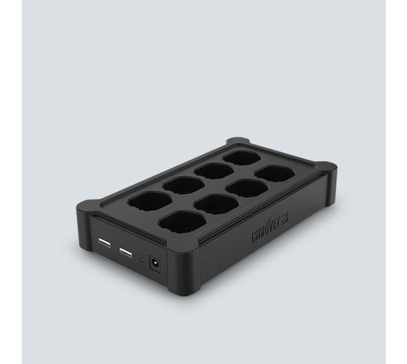 Chauvet DJ DFI-XLR-Pack – Drahtloses DMX-System Mit 1 Sender, 3 Empfängern & Multi-Ladegerät