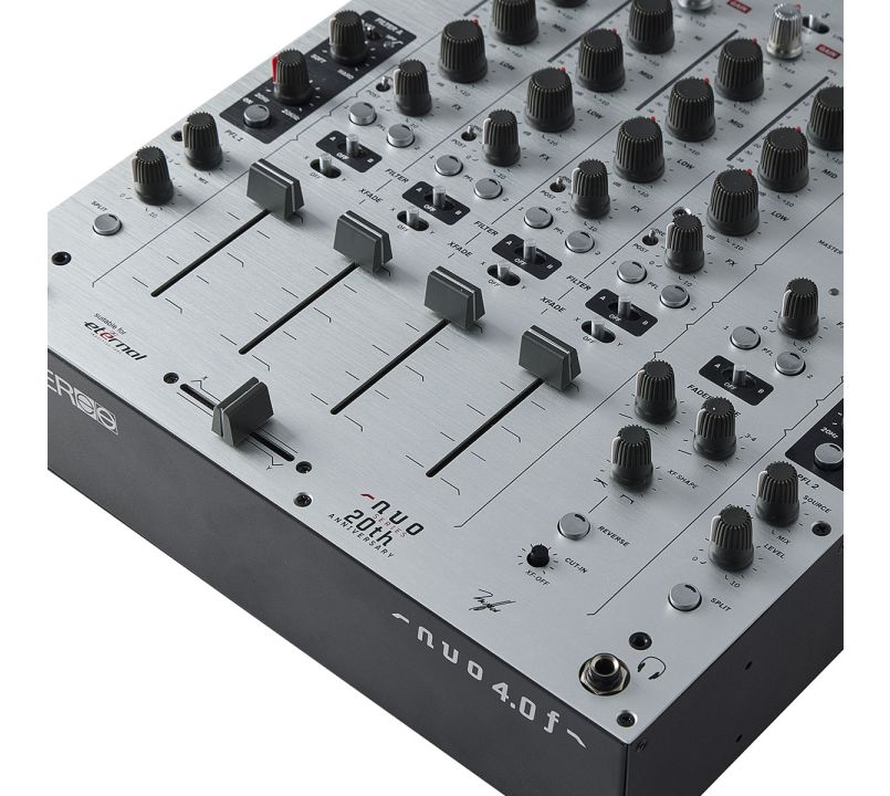 Ecler NUO 4.0F 4 Channel Analogue DJ Mixer - Silver