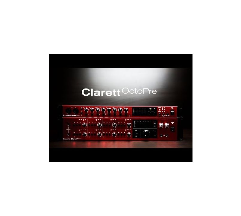 Focusrite Clarett OctoPre 8-Channel Preamp and AD/DA Converter