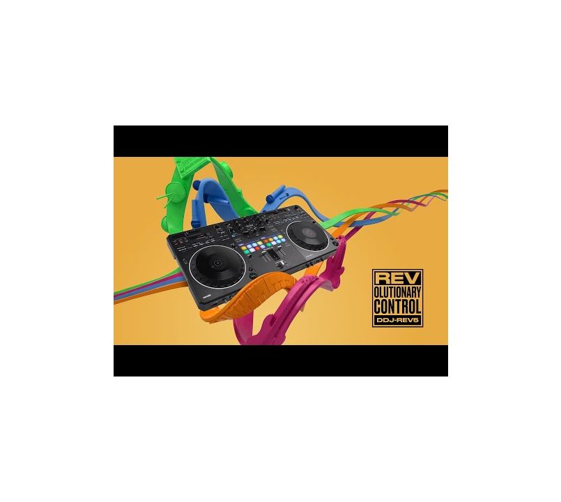 Pioneer DJ DDJ-REV5 Scratch-style 2-channel performance DJ Controller