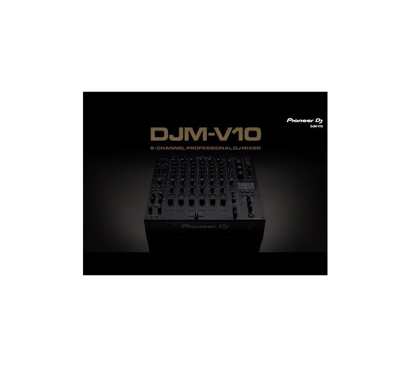 Pioneer DJ DJM-V10-LF 6-Channel Professional Club DJ Mixer with