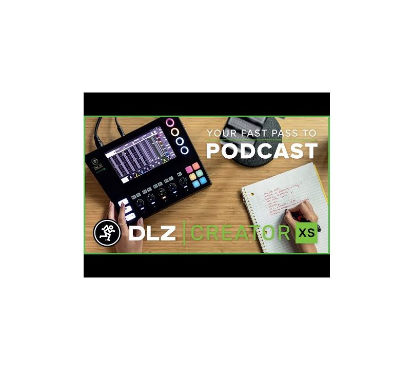 Mackie DLZ Creator XS Compact Digital Mixer