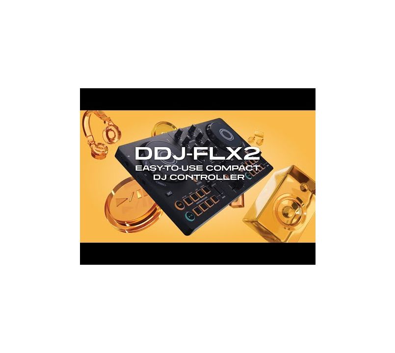AlphaTheta DDJ-FLX2, DM-40D-BT and HDJ-CUE1 Bundle