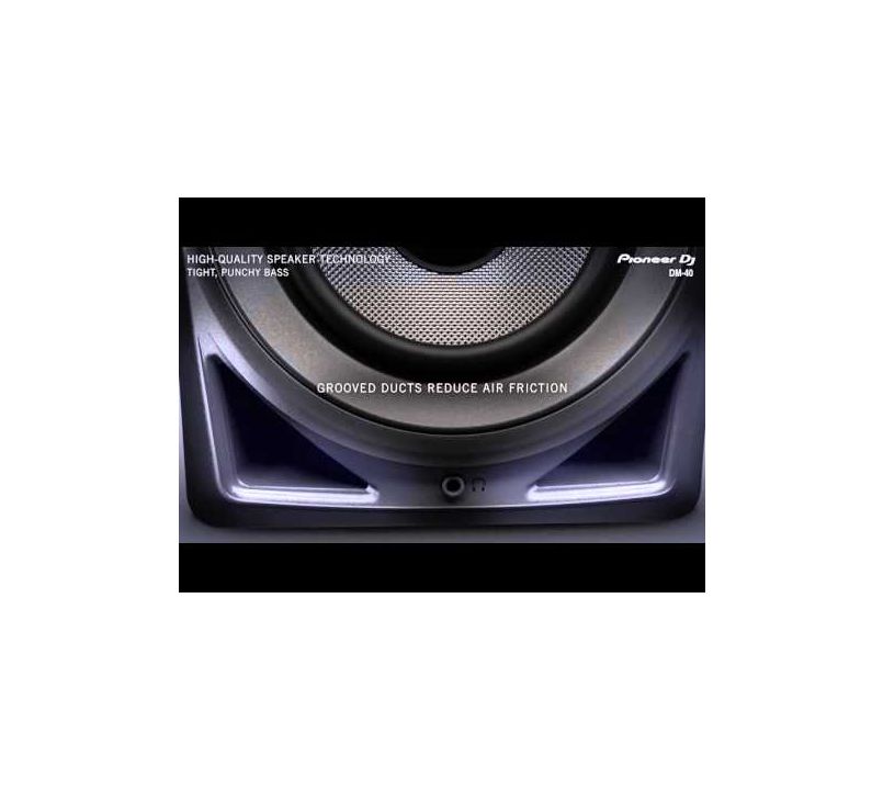 Pioneer DJ DM-40BT Bluetooth Desktop Monitor Speakers
