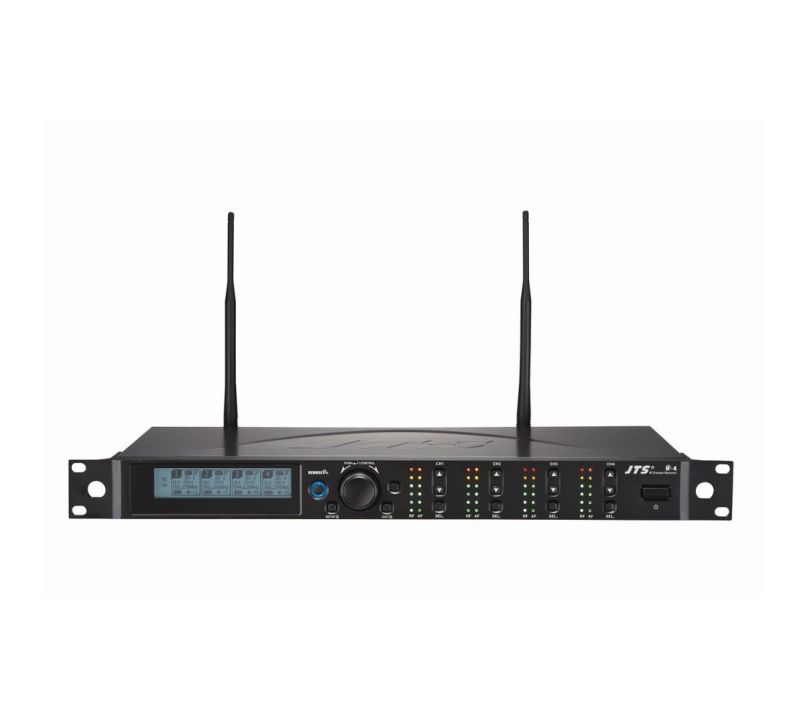 JTS R-4 Receiver and R-4TBM Bodypack Transmitter UHF Wireless