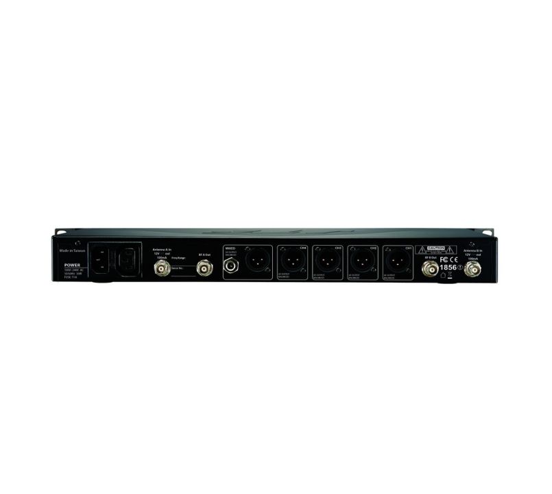 JTS R-4 Receiver and R-4TBM Bodypack Transmitter UHF Wireless