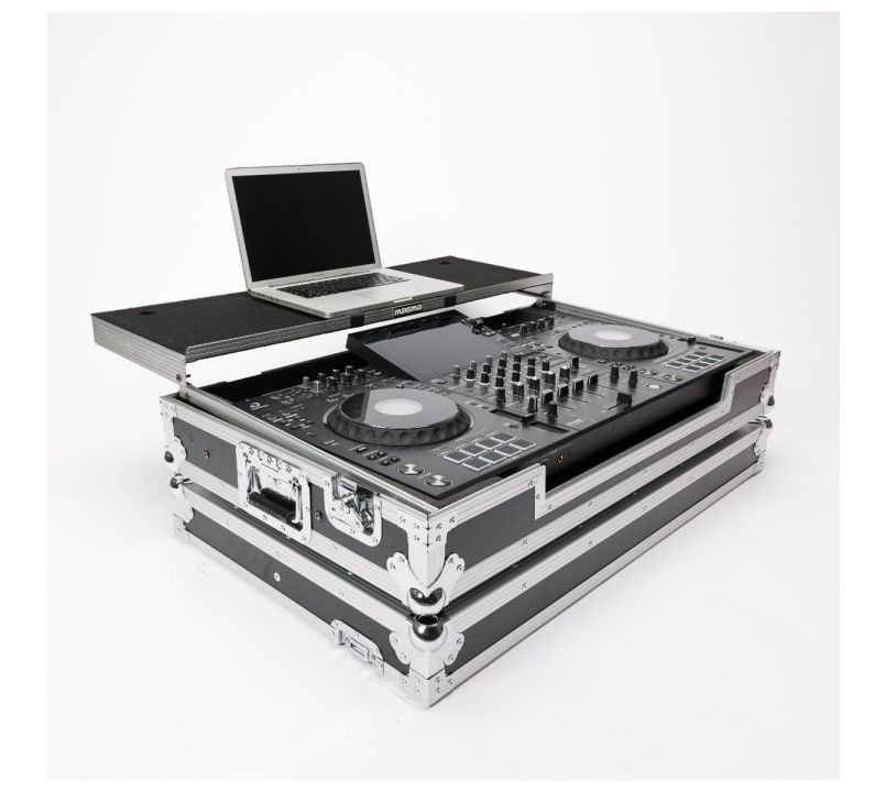 Magma DJ Workstation XDJ-AZ / XDJ-XZ with Laptop Stand Silver/Black