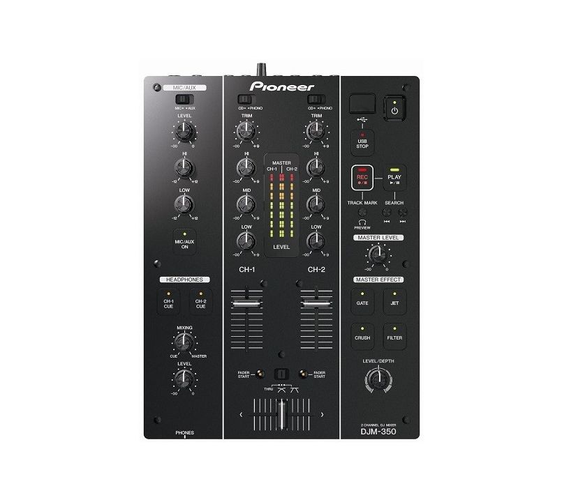 Pioneer XDJ-700 and DJM-350 Mixer Package