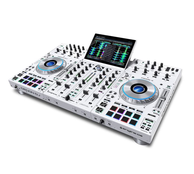 Denon DJ Prime 4 Standalone DJ System White - 0% Finance