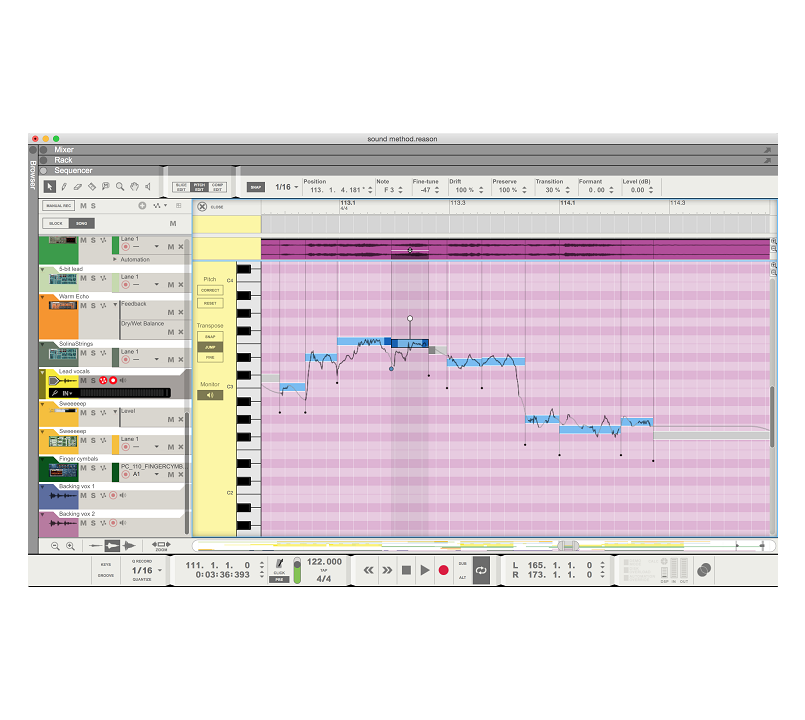 DAWソフト Propellerhead Reason + Record Propellerhead Reason 9