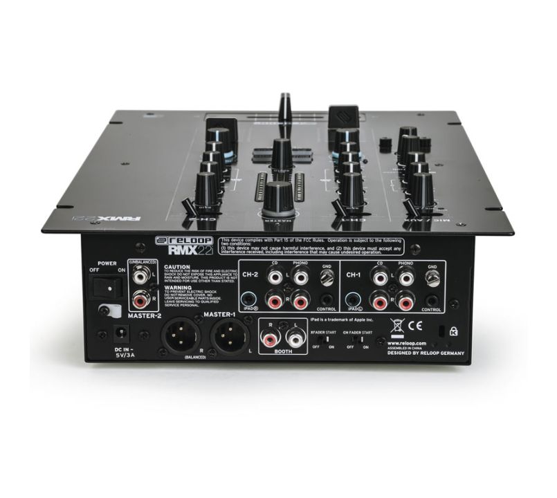RELOOP RMX-22i DJミキサー Reloop RMX-22i 2-Channel Club Mixer with FX
