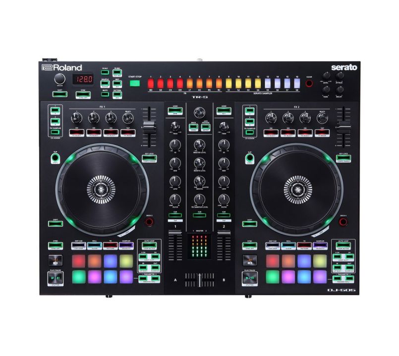 Roland DJ-505 Serato DJ Pro Controller with TR Drum Machine