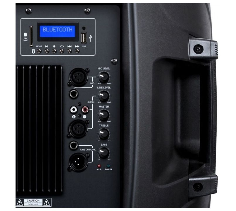 Kam RZ15ABT 15-Inch Active Speaker with Bluetooth