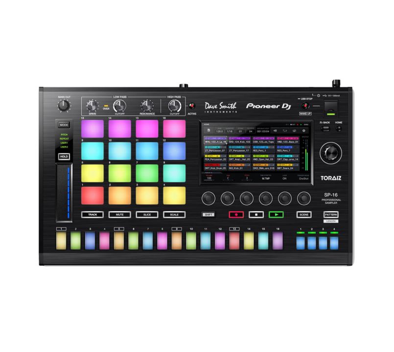 Pioneer DJ CDJ-2000NXS2 and Toraiz SP-16 Sampler Equipment Package