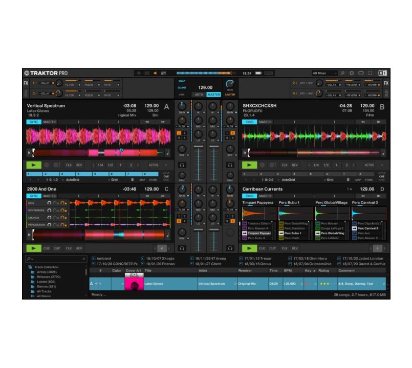 Native Instruments TRAKTOR PRO 3 DJ Software (Download Only)