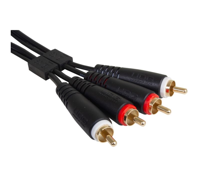 Adaptateur Audio 2x RCA Femelle Vers 2x RCA Femelle - Noir - Pour Extension Ou Connexion De Câbles Audio