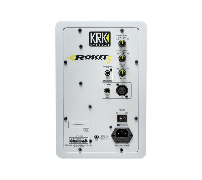 Krk Rokit Back KRK ROKIT G3 2-way Powered Studio Monitor With 5