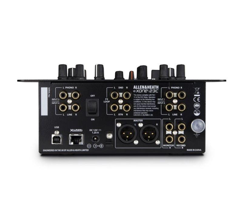 ALLEN&HEATH アレンアンドヒース Xone:23C Allen & Heath Xone:23C 2-Channel DJ Mixer