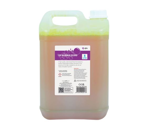 QTX UV Bubble Fluid 5 Litre