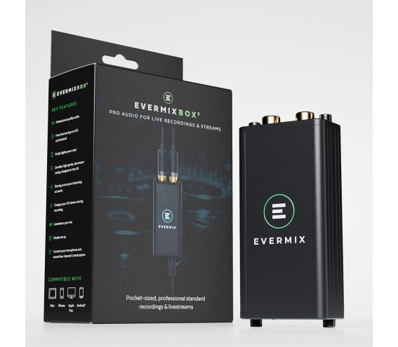 EvermixBox5 Pro Audio Interface for Recording and Streaming