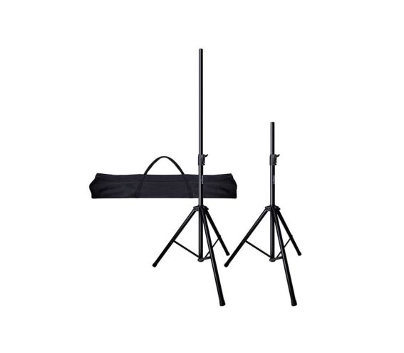 FBT StageCore MSA 325BK Air Cushioned Speaker Stands and Bag