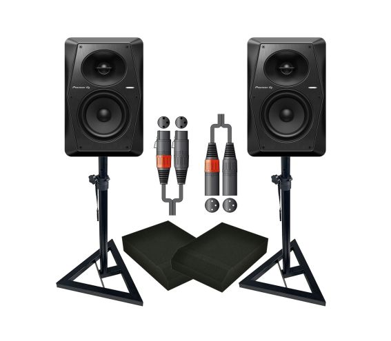Pioneer DJ VM-50 Monitor Bundle
