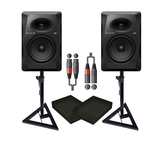 Pioneer VM-80 Monitor Speaker Bundle 4