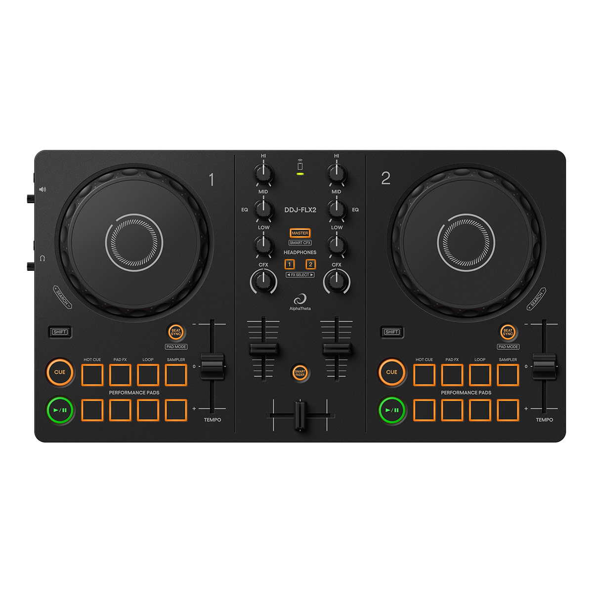 AlphaTheta DDJ-FLX2 2-Channel Rekordbox DJ Controller